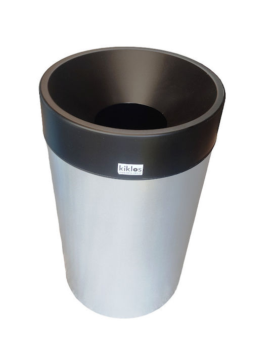 Viomes Deco Plastic Waste Bin 28lt Gray