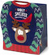 Legami Milano Xmas Sweater Paper Bag for Gift Blue