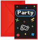 Procos 6 Προσκλήσεις Gaming Party 93778