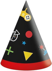 Procos Party Hats Paper Hats Gaming Party 6pcs