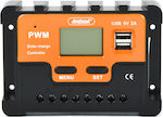 Andowl PWM Solar Charge Controller 12V / 10A
