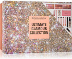 Revolution Beauty Ultimate Glamour Collection Makeup Set Advent Calendar for Face, Eyes & Lips