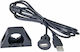 Ice USB 2.0 Kabel USB-A-Stecker - USB-A-Buchse Schwarz 1.8m 65.410