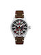 AVI-8 Pilot Hawker Hurricane Watch Automatic with Brown Leather Strap