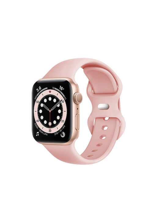 Techsuit Watchband Λουράκι Σιλικόνης Light Pink...