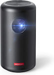 Nebula Capsule Max Mini Projektor HD Lampe Einfach mit Wi-Fi und integrierten Lautsprechern Schwarz