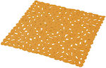 Spitishop Vitamine Peva Ocre Shower Mat with Suction Cups Orange 52x52cm