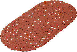 Vitamine Peva Terracotta Αντιολισθητικό Μπανιέρας με Βεντούζες Κόκκινο 36x69εκ.