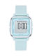 Tekday Digital Uhr Chronograph mit Blau Kautschukarmband