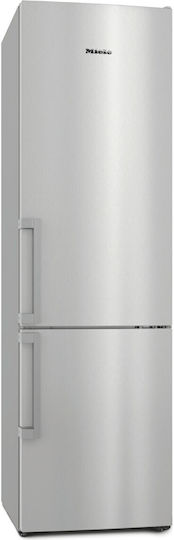 Miele Ψυγειοκαταψύκτης 368lt NoFrost Υ203xΠ60xΒ66εκ. Inox KFN 4494 ED