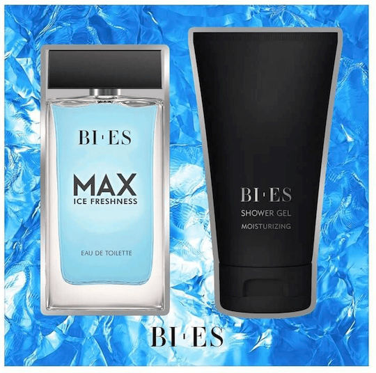 Bi-es Max Ice Freshness Ανδρικό Σετ με Eau de Toilette 2τμχ