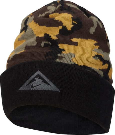 Beanie Unisex Beanie Gestrickt in Khaki Farbe