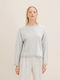 Tom Tailor Damen Langarm Pullover Gray