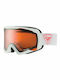 Rossignol Spiral Ski- & Snowboardbrille Erwachsene Weiß mit Linse in Orange Farbe