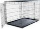 ΜyCrate Dog Wire Crate with 2 Doors 77x48.5x55.5cm