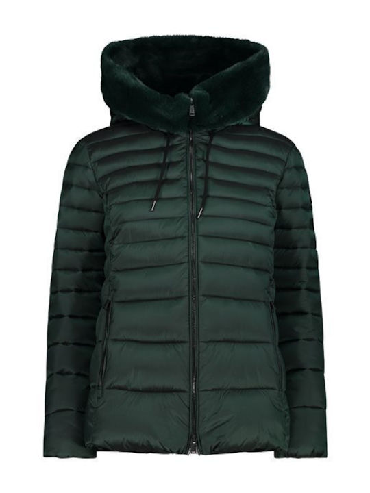 CMP Scurtă Jachetă de femei Puffer Verde