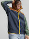 Winter Jacket Windproof Blue