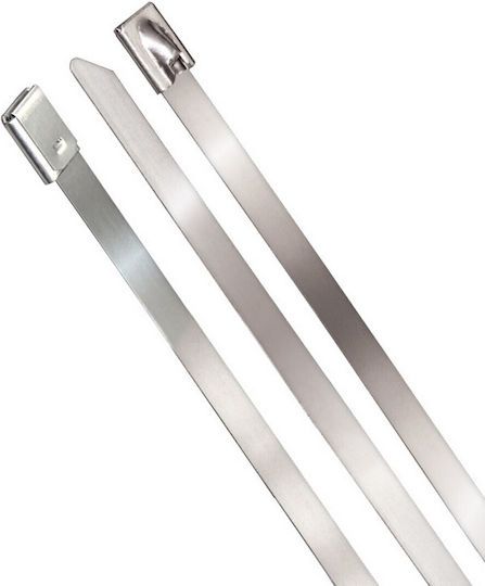 SAS SS316 Кабелни Аксесоари Пластмасови 840mmx4.6mm в Сребрист Цвят 10 бр 100-06-017