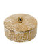 Espiel Decorative Vase Gold 13x13x7.5cm