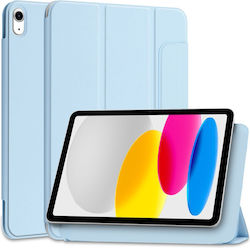 Tech-Protect Smartcase Klappdeckel Synthetisches Leder / Silikon Sky Blue (iPad 2022 10,9 Zoll) 4650858