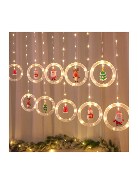 125 Λαμπάκια LED 3μ. Θερμό Λευκό USB σε Σειρά