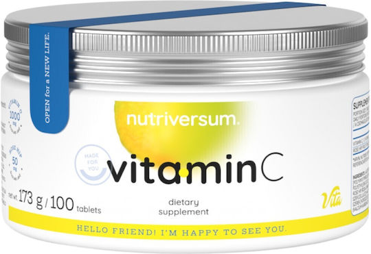 Nutriversum Vitamin C 1000 Витамин за Кожата & Антиоксидантно действие 100 Таблетки