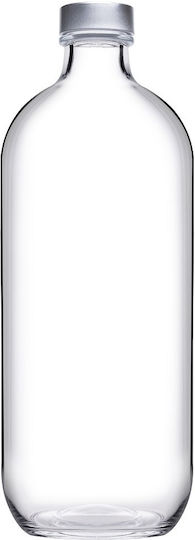 Espiel Iconic Flasche Wasser Glas mit Schraubverschluss Transparent 1100ml Espiel Iconic Flasche Wasser Glas mit Schraubverschluss Transparent 1100ml