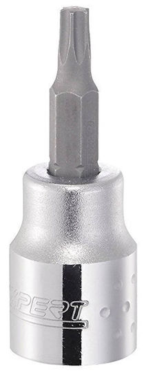 Expert Tools Bit-Stecknuss mit Torx-Bit und Antriebsvierkant 3/8'' Größe T15 1Stück