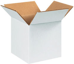 Makarigakis Pack Cutie de Ambalaj Perete triplu Alb L15 x l15 x Î15cm.