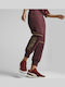 Power Deco Glam Jogginghose Jogger Burgundisch