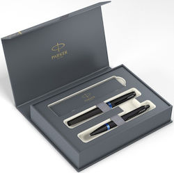 Parker Σετ Στυλό Rollerball Marine Blue σε Θήκη...