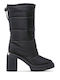 Holt Quilted Boot Cizme dama Negre
