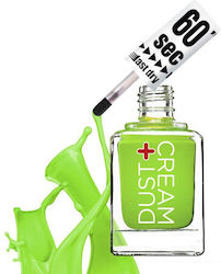 Dust+Cream 60sec Gloss Βερνίκι Νυχιών Quick Dry 832 Fast Dry Lime Time 11.5ml