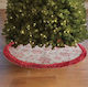 Christmas Tree Skirt Red D46cm.