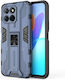 Shockproof Armor Back Cover Πλαστικό Μαγνητικό Μπλε (Honor X8)