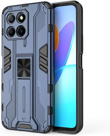 Shockproof Armor Back Cover Πλαστικό Μαγνητικό Μπλε (Honor X8)