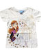 Kids' T-shirt White Elsa Anna