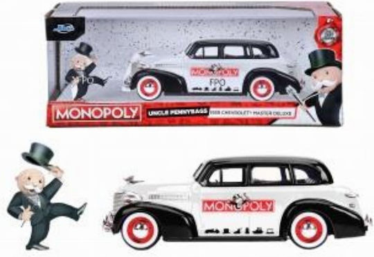 Jada Toys Domnul Monopoly: 1939 Chevy Master Figurină de acțiune la scară 1:24