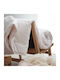 Vesta Home Bettdecke Großes Doppelbett Wolle 220x230cm Alpaca White 400 GSMGsm 12.5 togs Togs