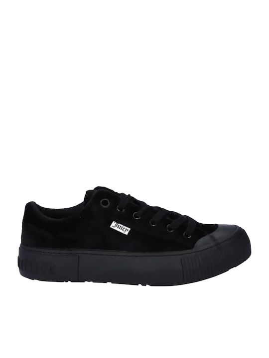 Juicy Couture Verity Velour Sneakers Black