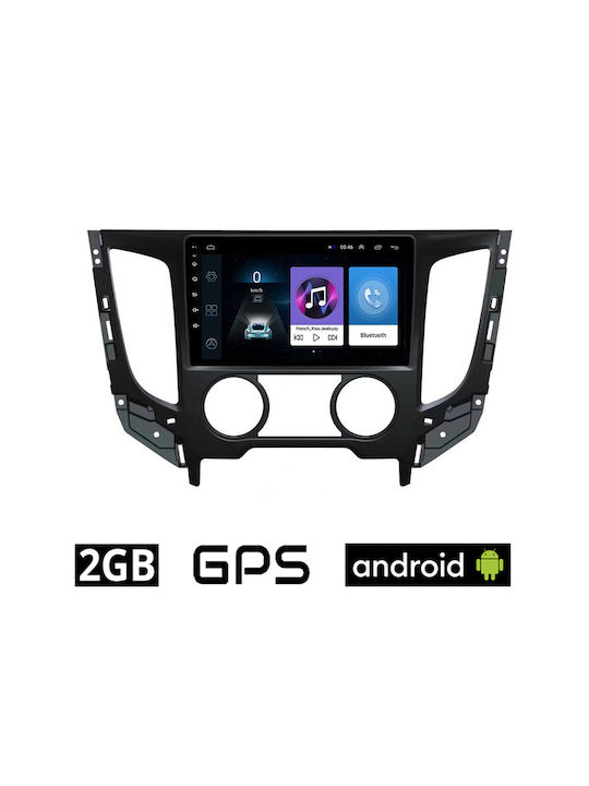 Sistem Audio Auto pentru Fiat Fullback - Spate complet 2016+ cu A/C (Bluetooth/USB/AUX/WiFi/GPS/Apple-Carplay/Android-Auto) cu Ecran Tactil 9"