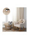 Παιδική Κουρτίνα Berlingot με Τρουκς Beige 140x250εκ.