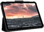 UAG Plyo Flip Cover Plastic / Silicone Durable Black / Transparent (iPad 2022 10.9'' / iPad Air) 123392114043