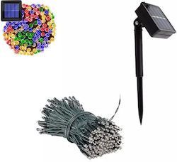 100 Λαμπάκια LED 10μ. RGB Ηλιακά σε Σειρά 100 Λαμπάκια LED 10μ. RGB Ηλιακά σε Σειρά
