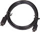 Akyga Cablu USB 2.0 USB-C Masculin - micro USB-A Negru 1m AK-USB-16