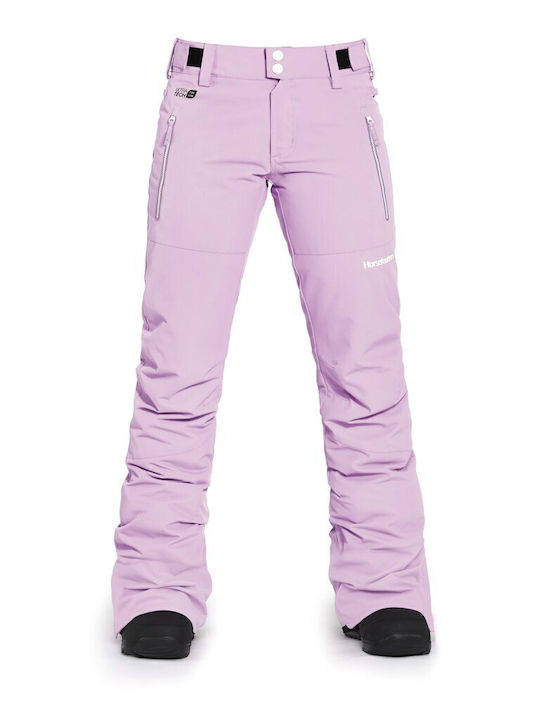 Horsefeathers Avril II OW219D Γυναικείο Παντελόνι Σκι & Snowboard Μωβ