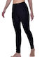 Firtech Frauen Lang Leggings Schwarz