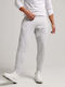 Code Essential Jogger Pants Παντελόνι Φόρμας με Λάστιχο Γκρι