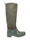 Damen Gummistiefel Khaki