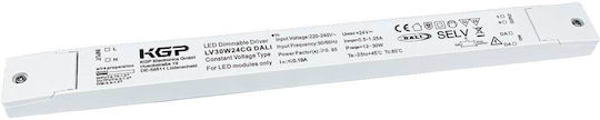 Cubalux Dimmable Τροφοδοτικό LED IP20 Ισχύος 30W με Τάση Εξόδου 24V